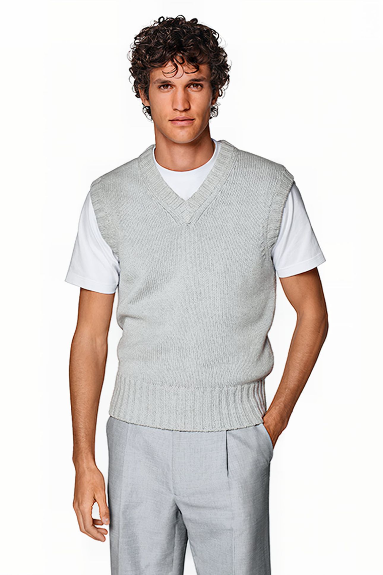 LIGHT GREY SPENCER 1