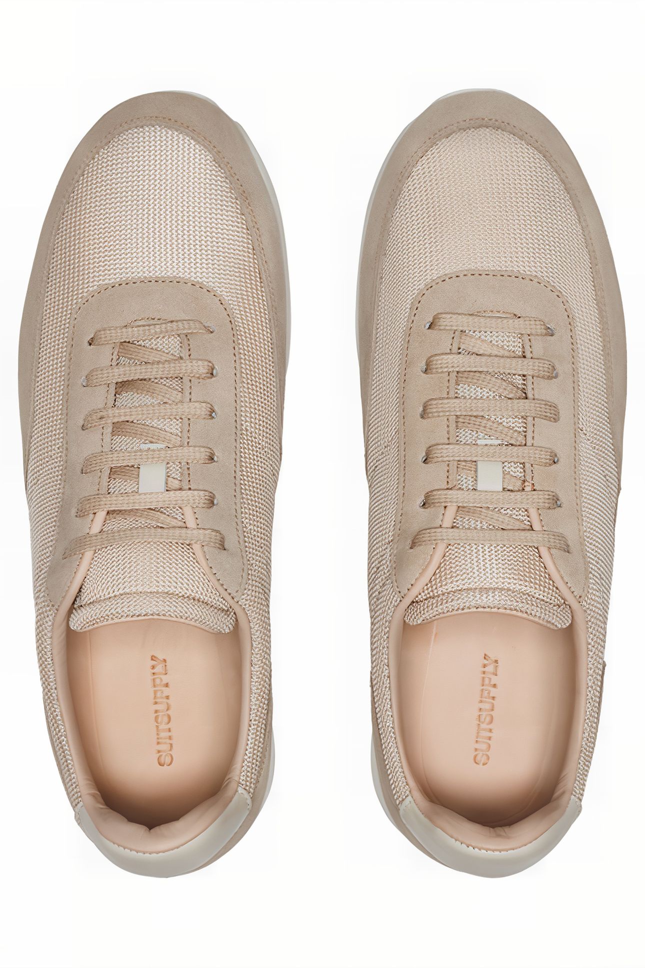 LIGHT BROWN RUNNER SNEAKER 6