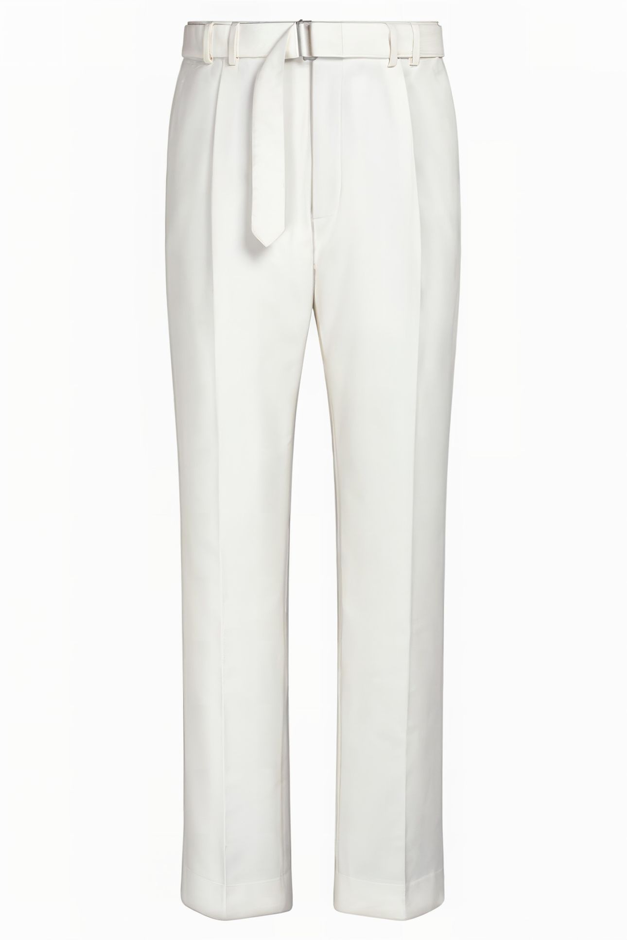 OFF-WHITE WIDE LEG TAPERED TROUSERS 4