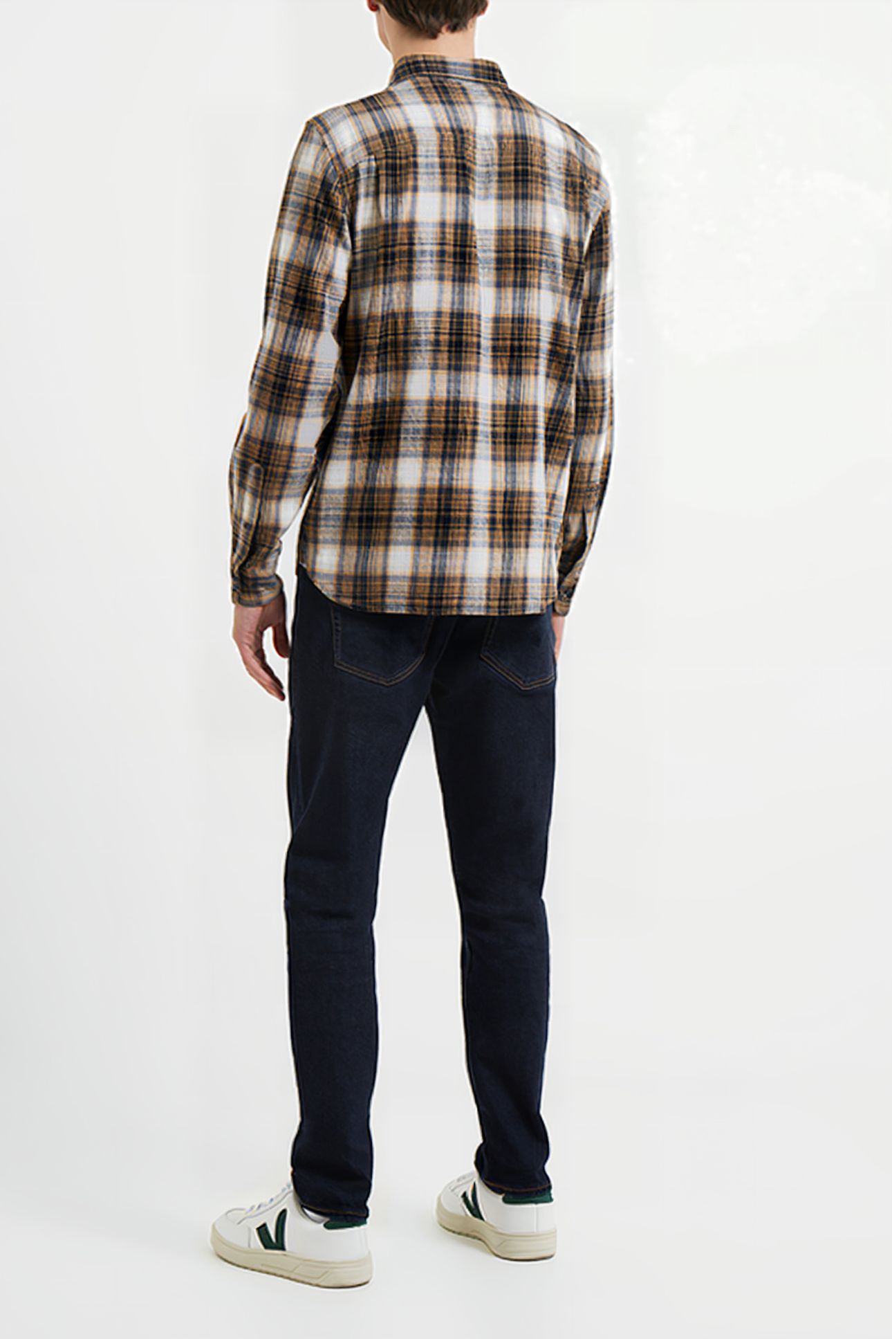 SANSEND CHECK LS COLLAR SHIRT MISC. 3