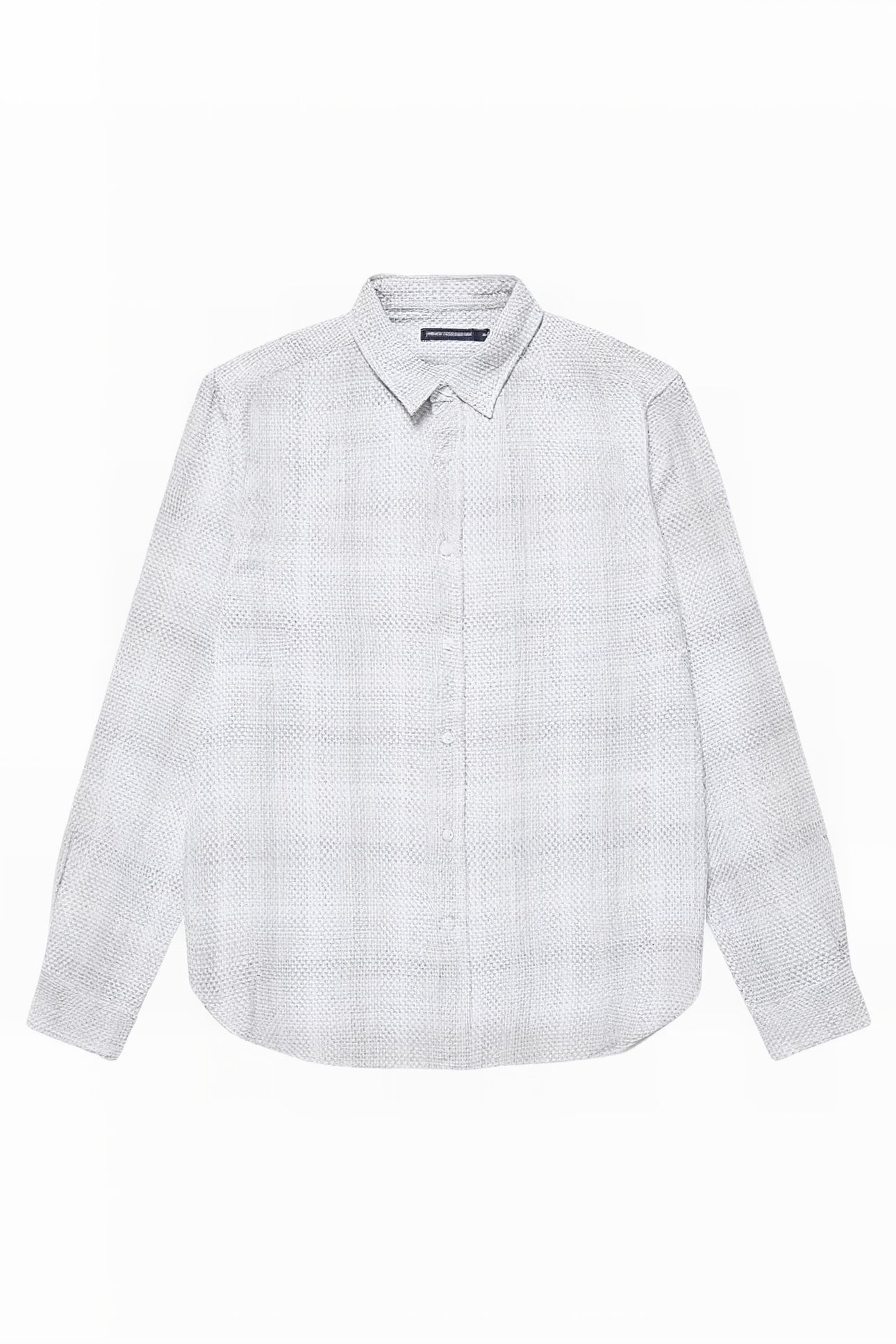BERROW DOBBY COTTON SHIRT WHITE 3