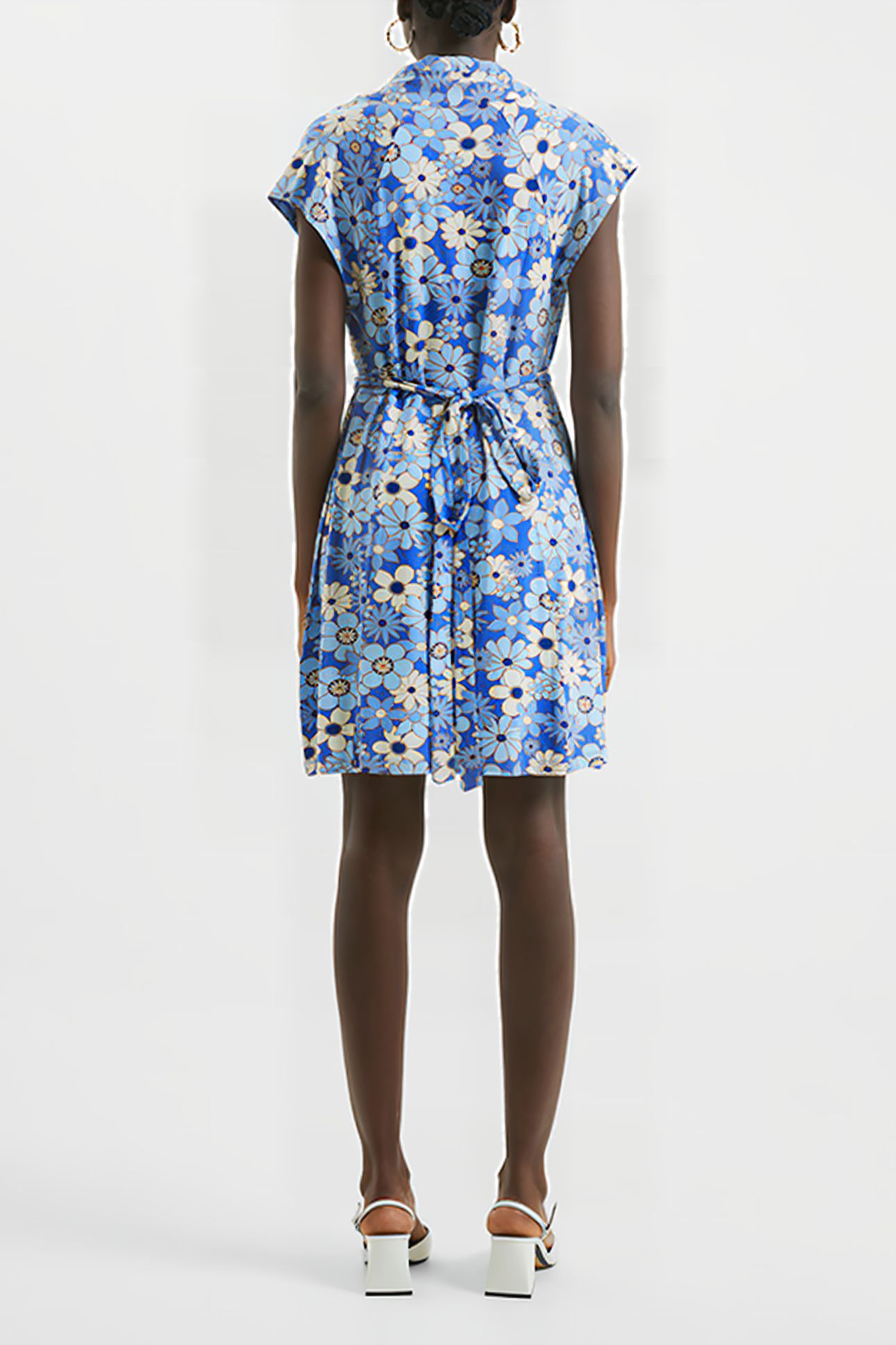 VEE SLEEVELESS S ROYAL 2
