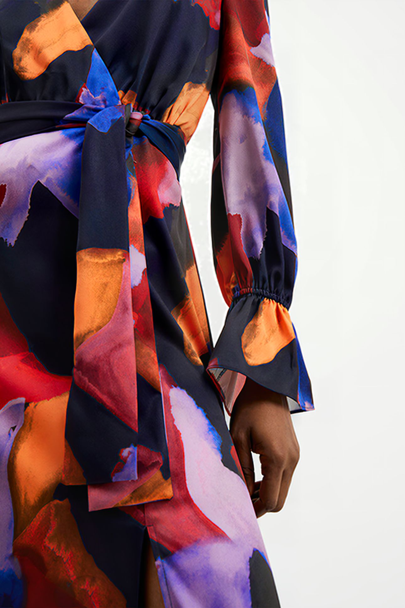 ISADORA DRAPE L/S MAXI DRESS MISC. 6