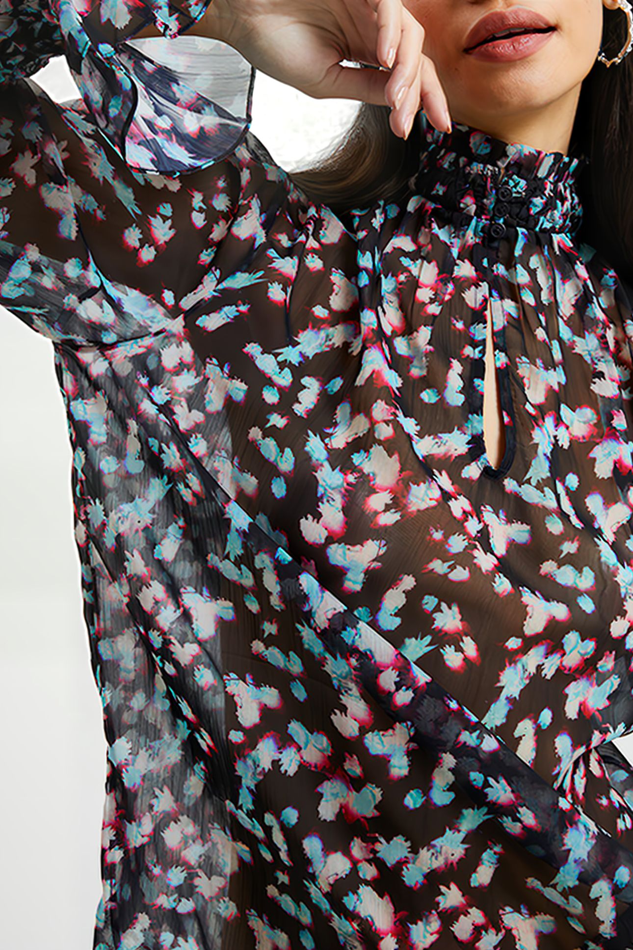ANYE HALLIE L/S HIGH NK TOP MISC. 4