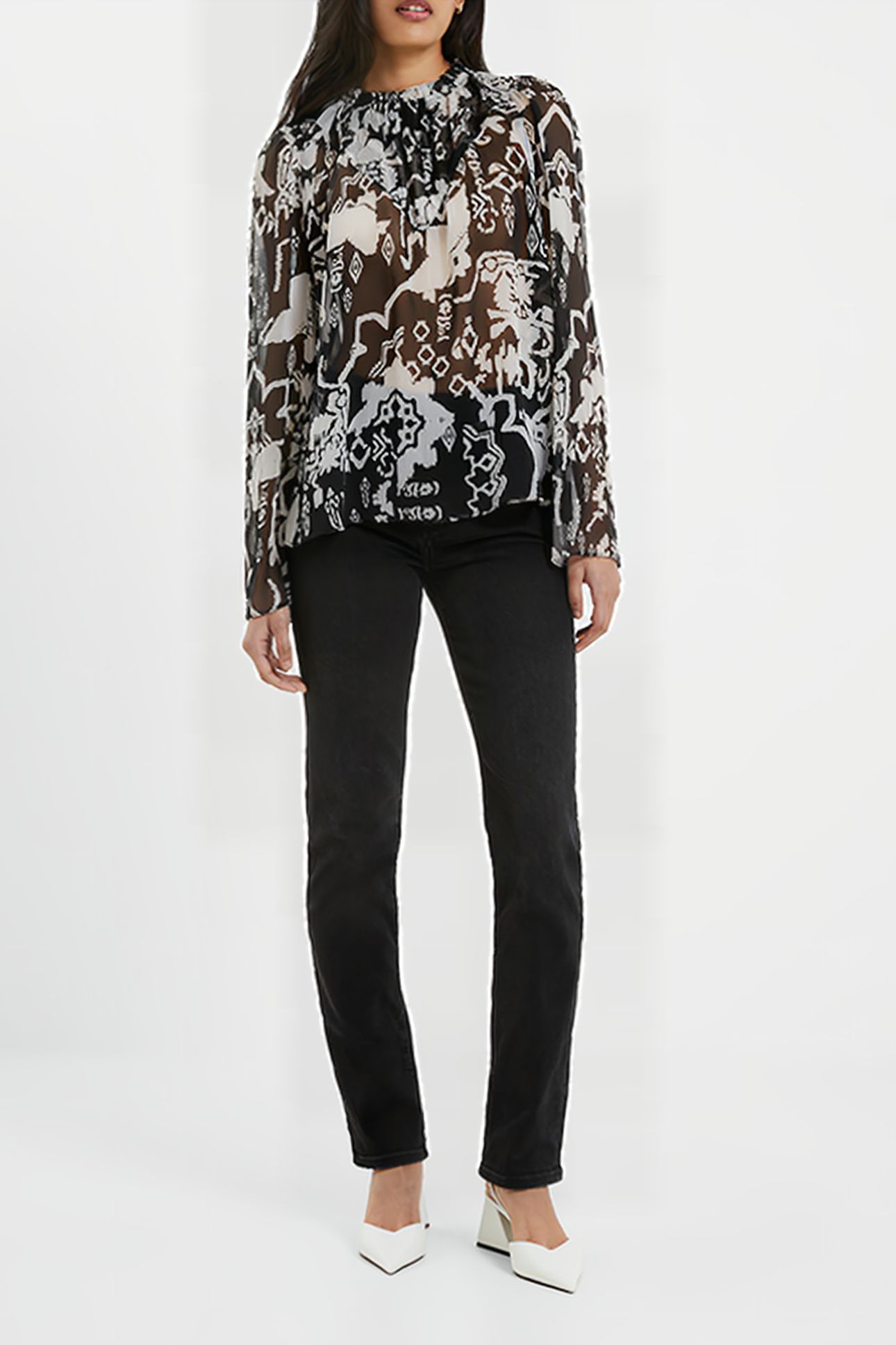 DEON HALLIE HIGH NK POPOVER BLACK 2