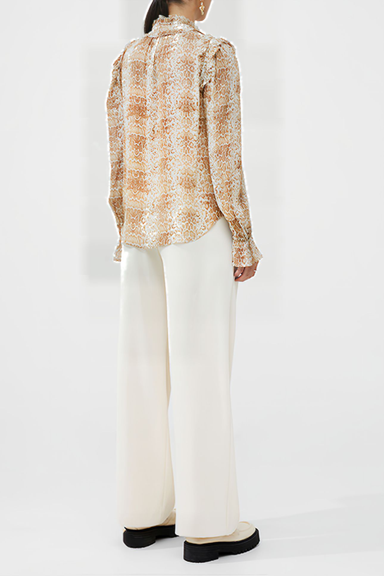 SNAKE SMOOTH GTTE RUFFLE SHIRT MISC. 3