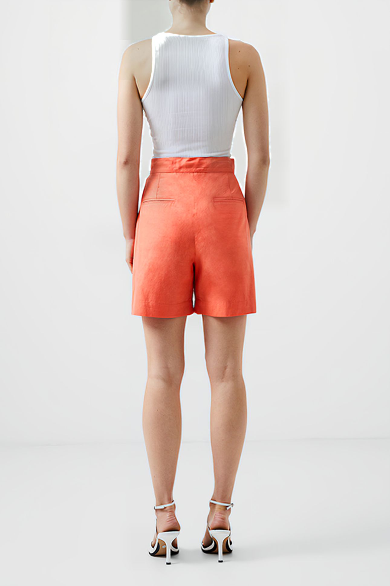 ALANIA CITY SHORT RED 8