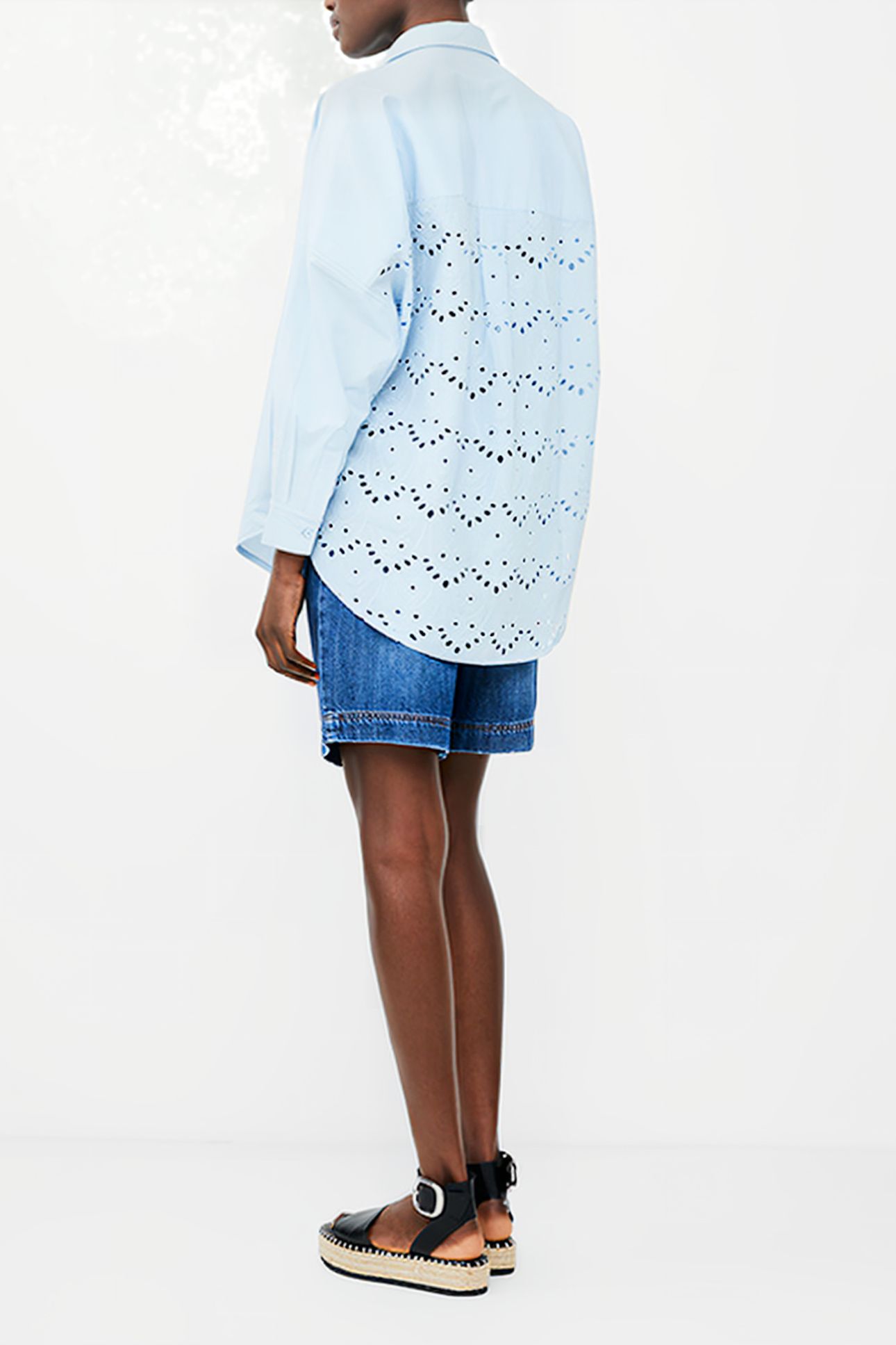 APPELONA BRODERIE ANGLAISE BLUE 2