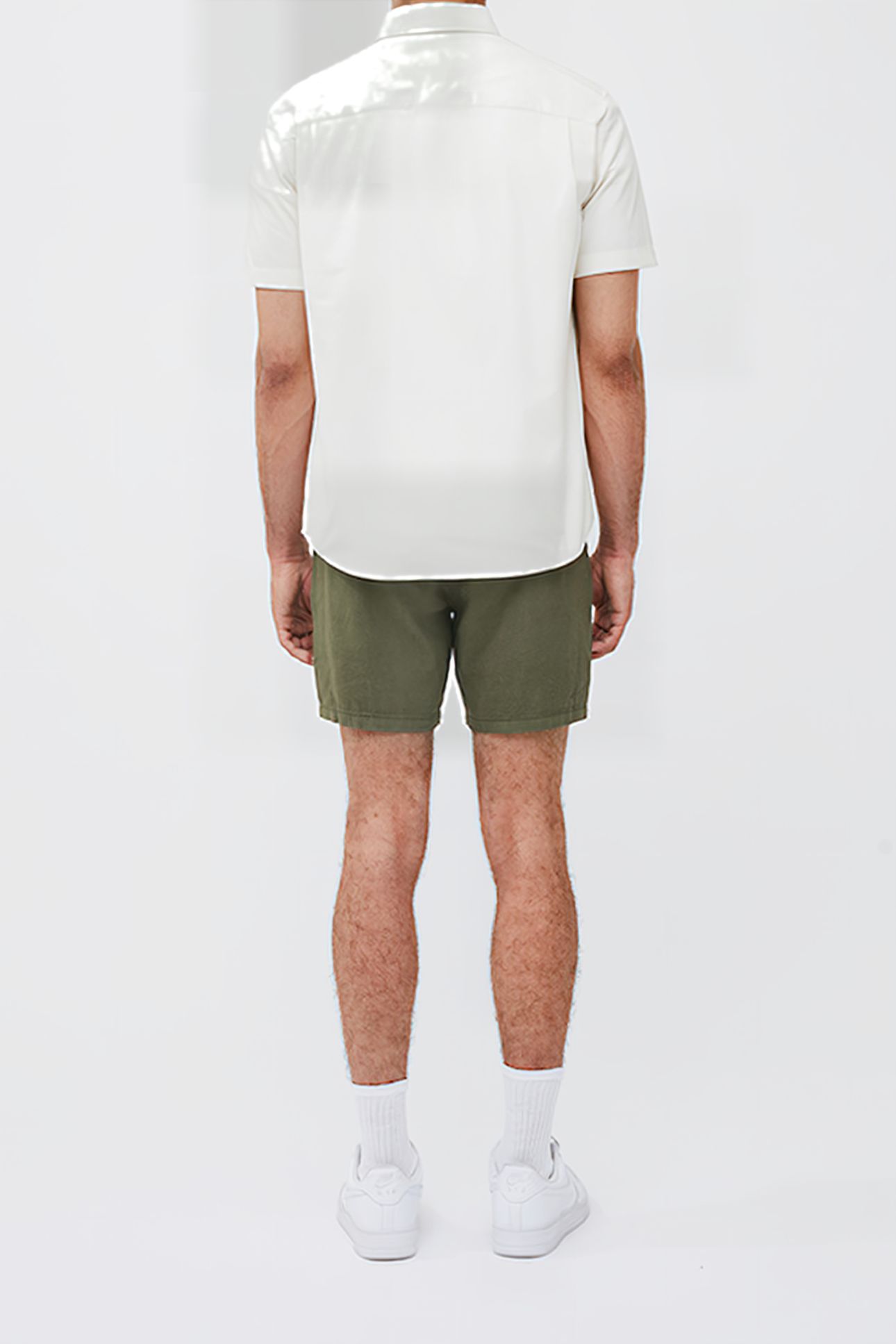 SHORT SLEEVE OXFORD SHIRT WHITE 2