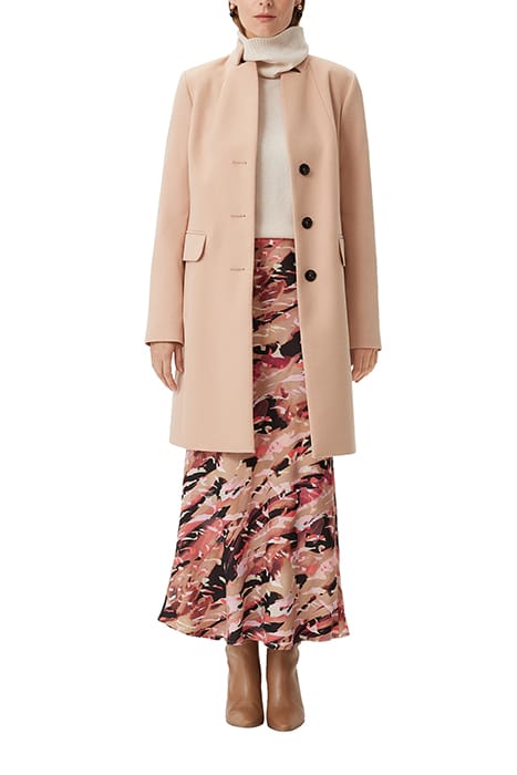 COMMA SKIRTS BROWN AOP 3