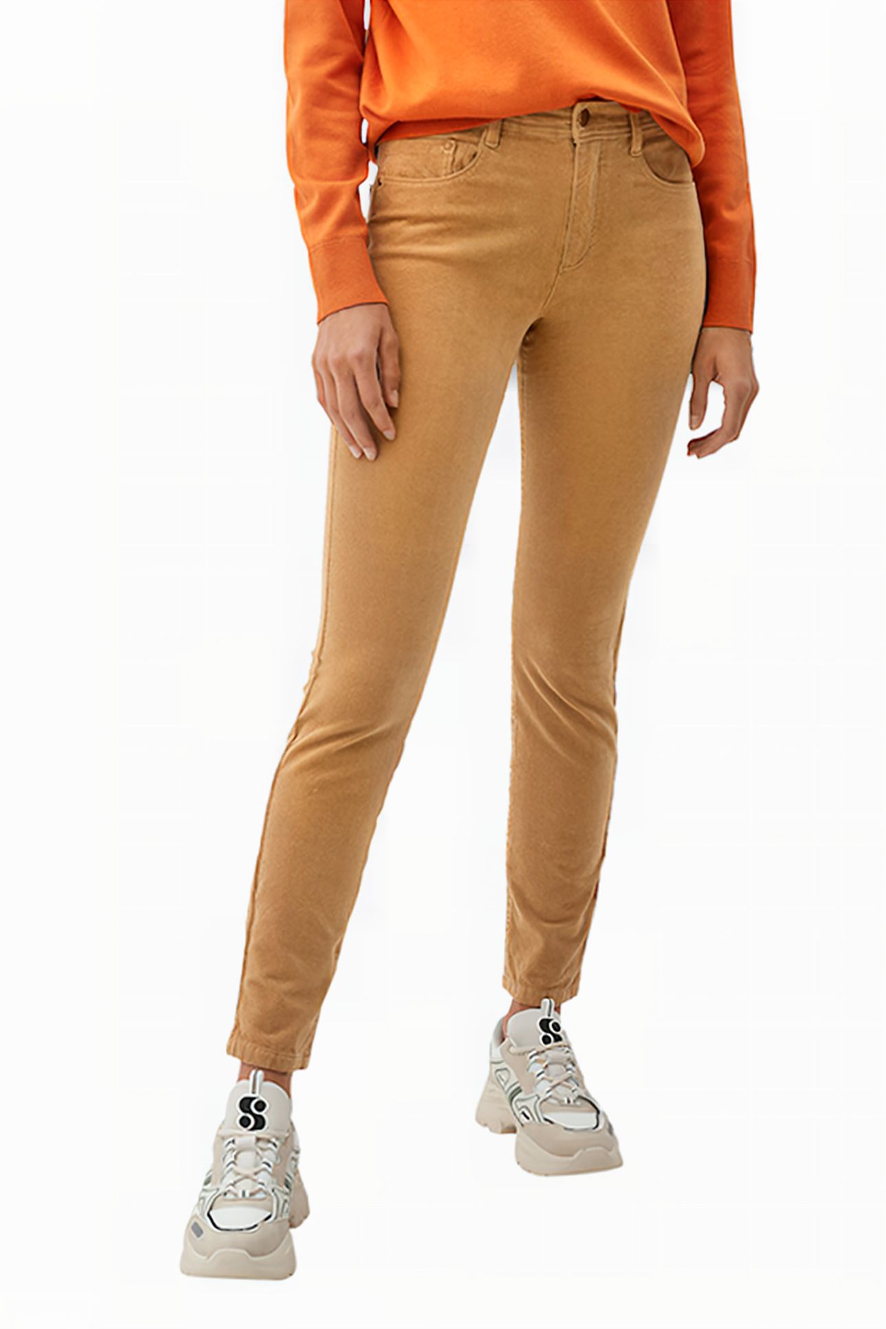 S.OLIVER PANTS BROWN 1