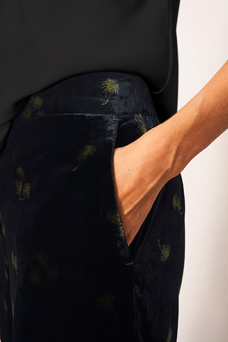 BELLE VELVET TROUSER GREY 3