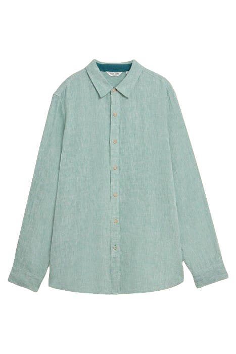 PEMBROKE  LINEN SHIRT MINT GREEN 1