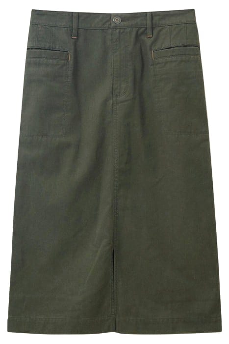 PENNY MIDI SKIRT MID GREEN 3