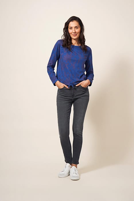 AMELIA SKINNY JEANS CHARCOAL GREY 1