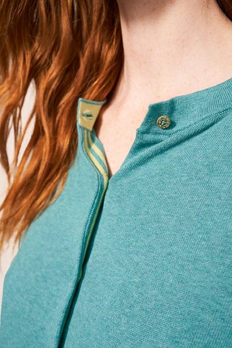 LULU CARDI MID TEAL 4