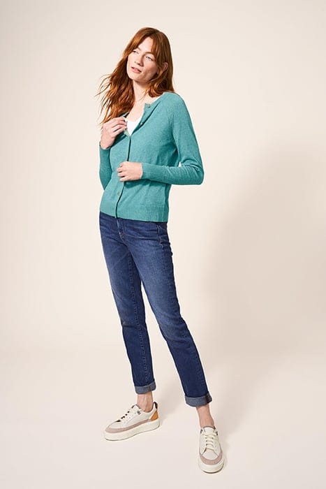 LULU CARDI MID TEAL 3