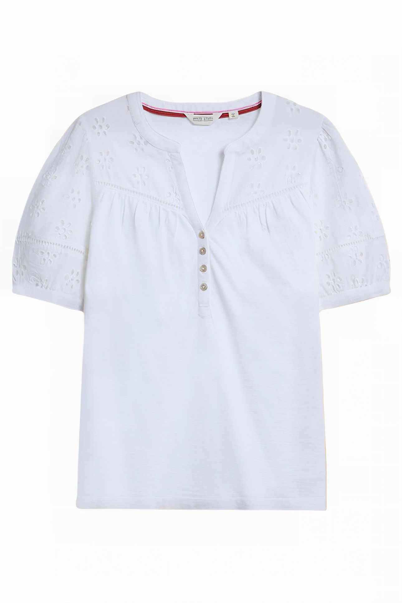 BELLA BRODERIE MIX TOP BRILLIANT WHITE 2