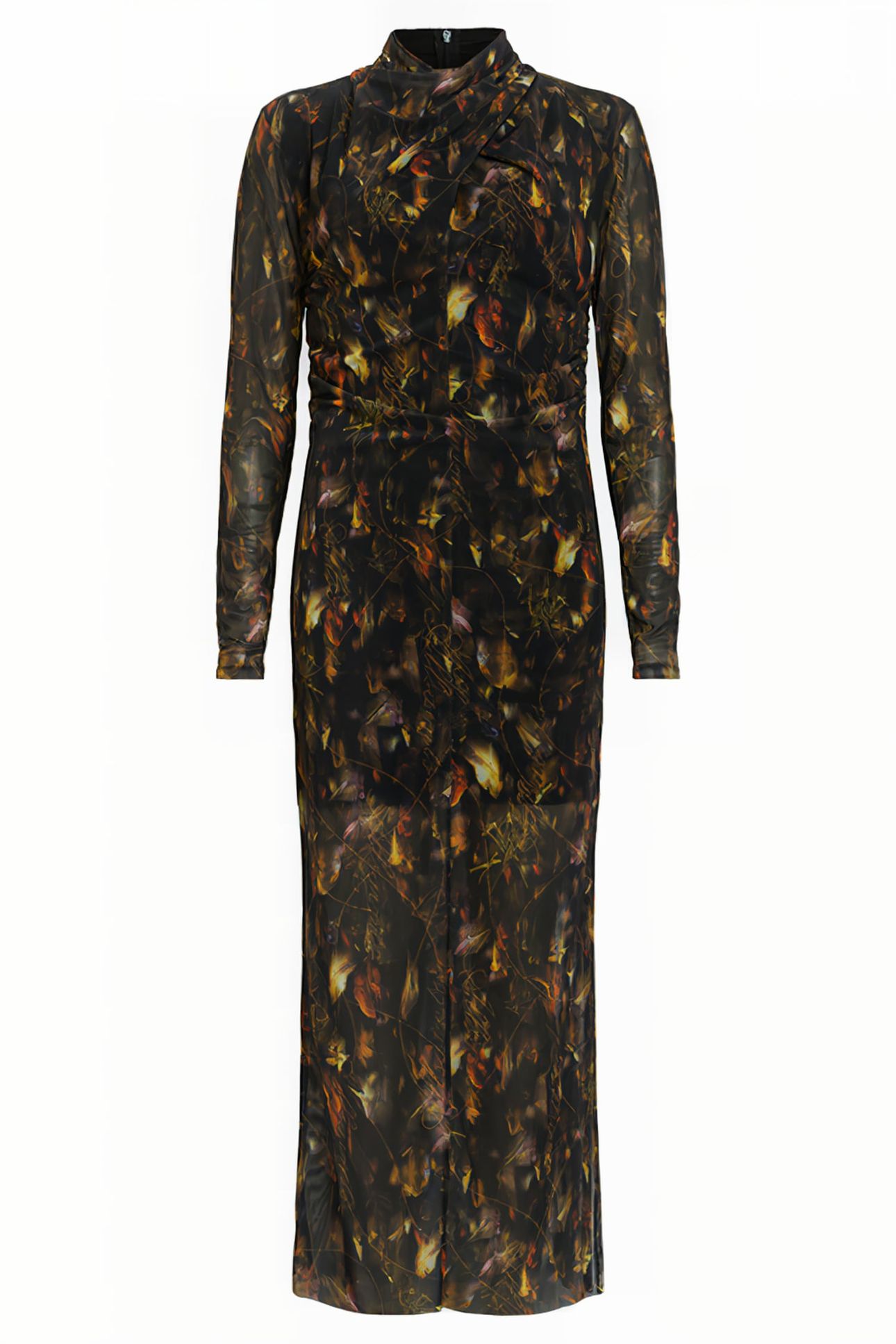TIA MESH DRESS KATERI HAZEL BROWN 3