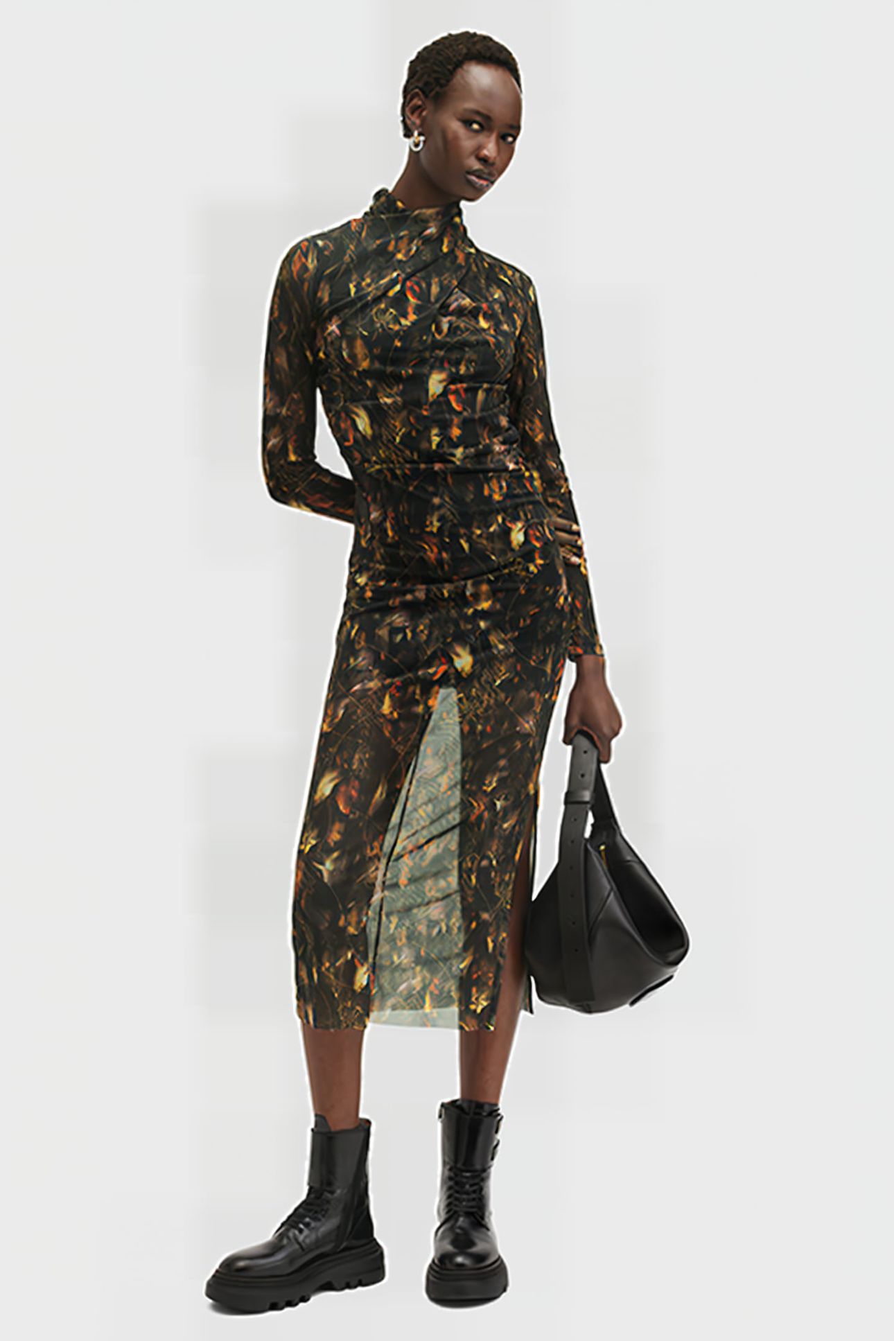TIA MESH DRESS KATERI HAZEL BROWN 4