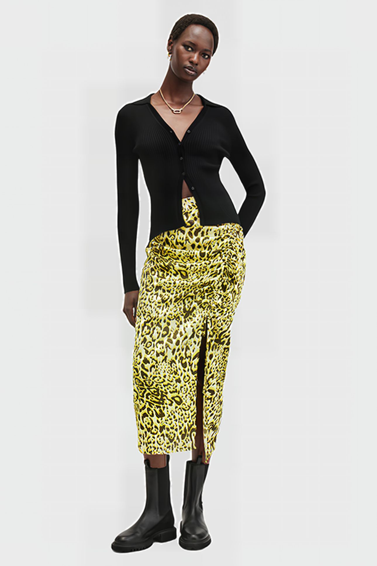 CARLA SKIRT TERESA LIME GREEN 3