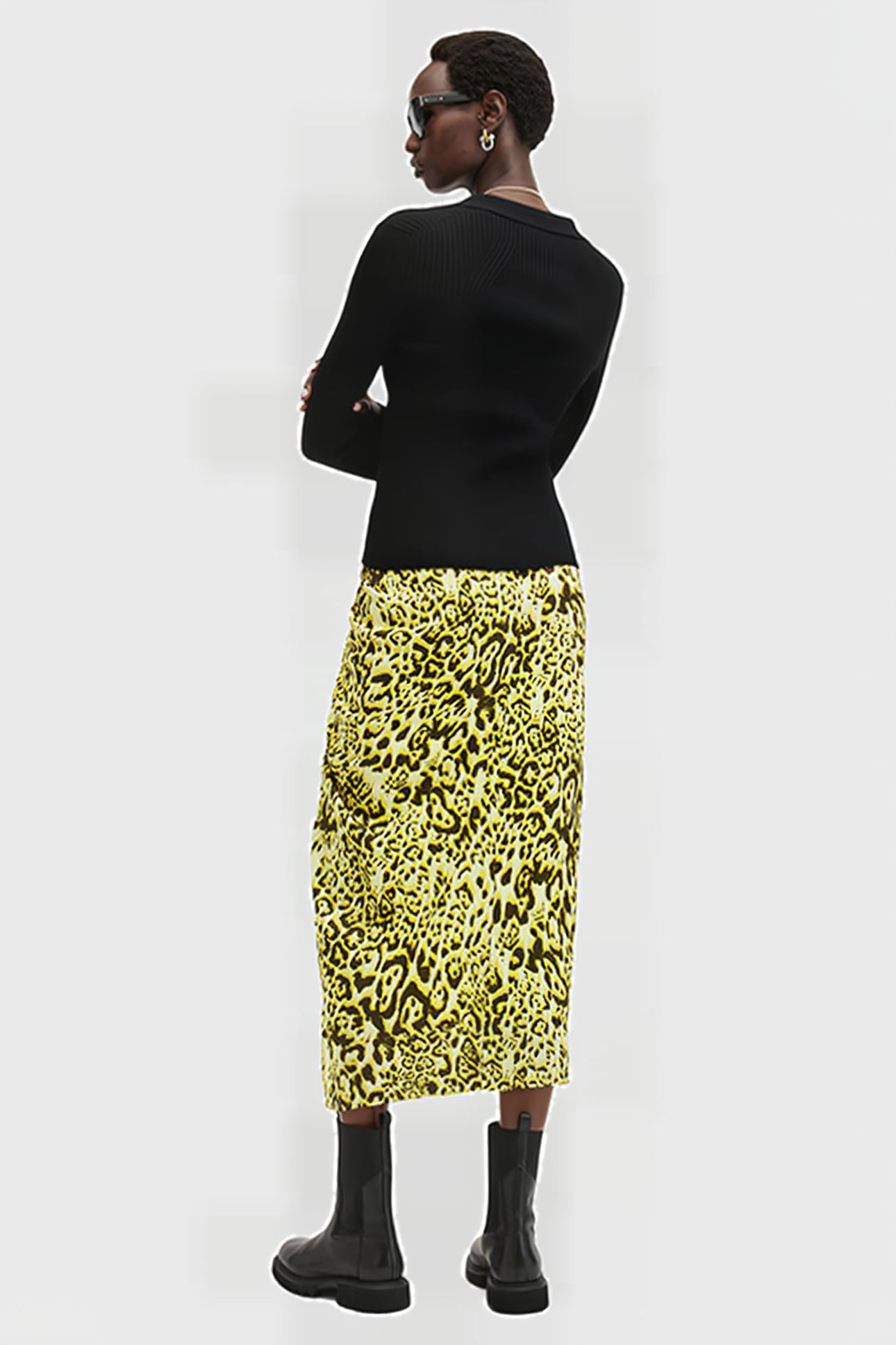 CARLA SKIRT TERESA LIME GREEN 4