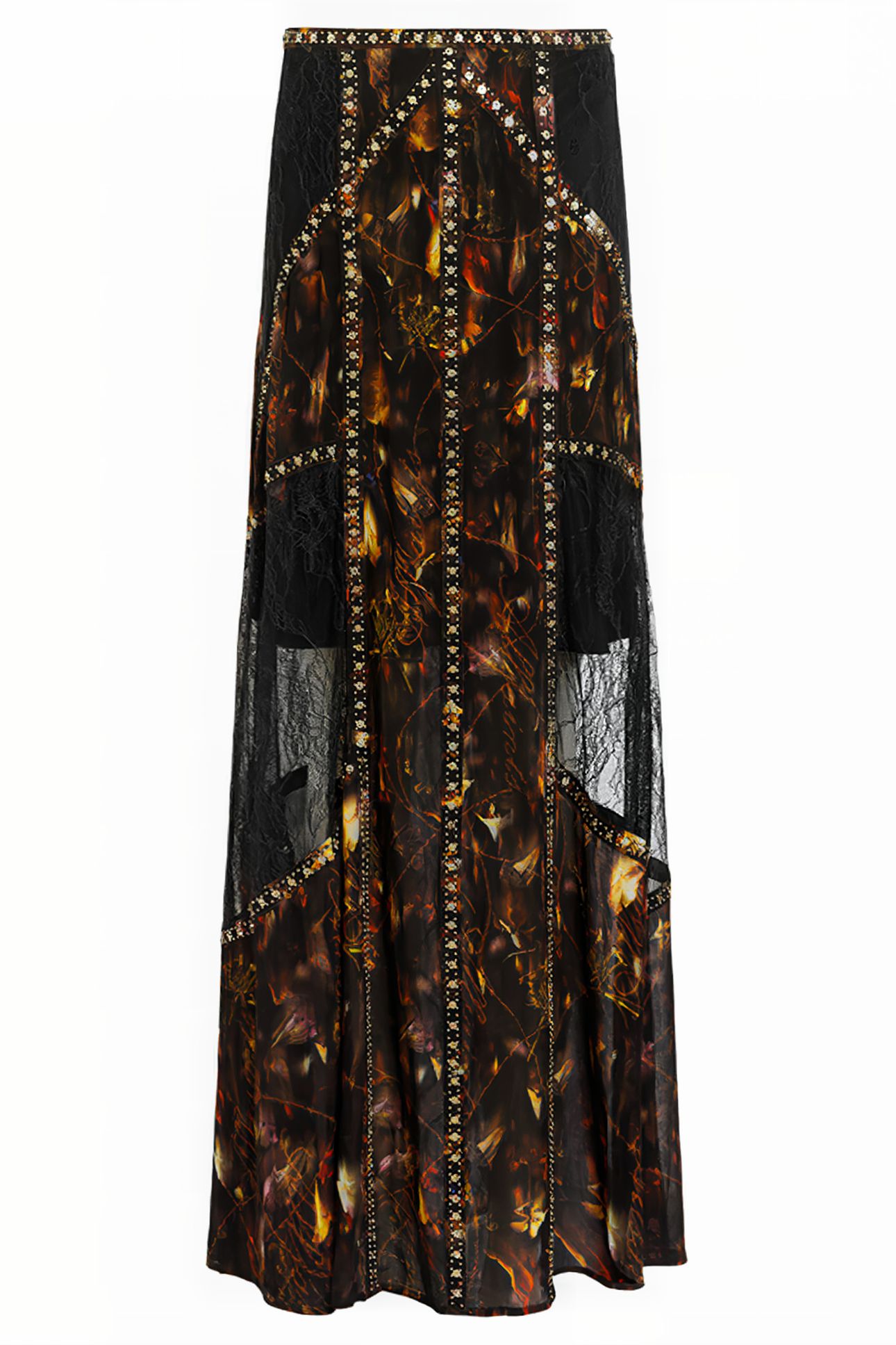 BRYN EMB SKIRT KATERI BLACK 4