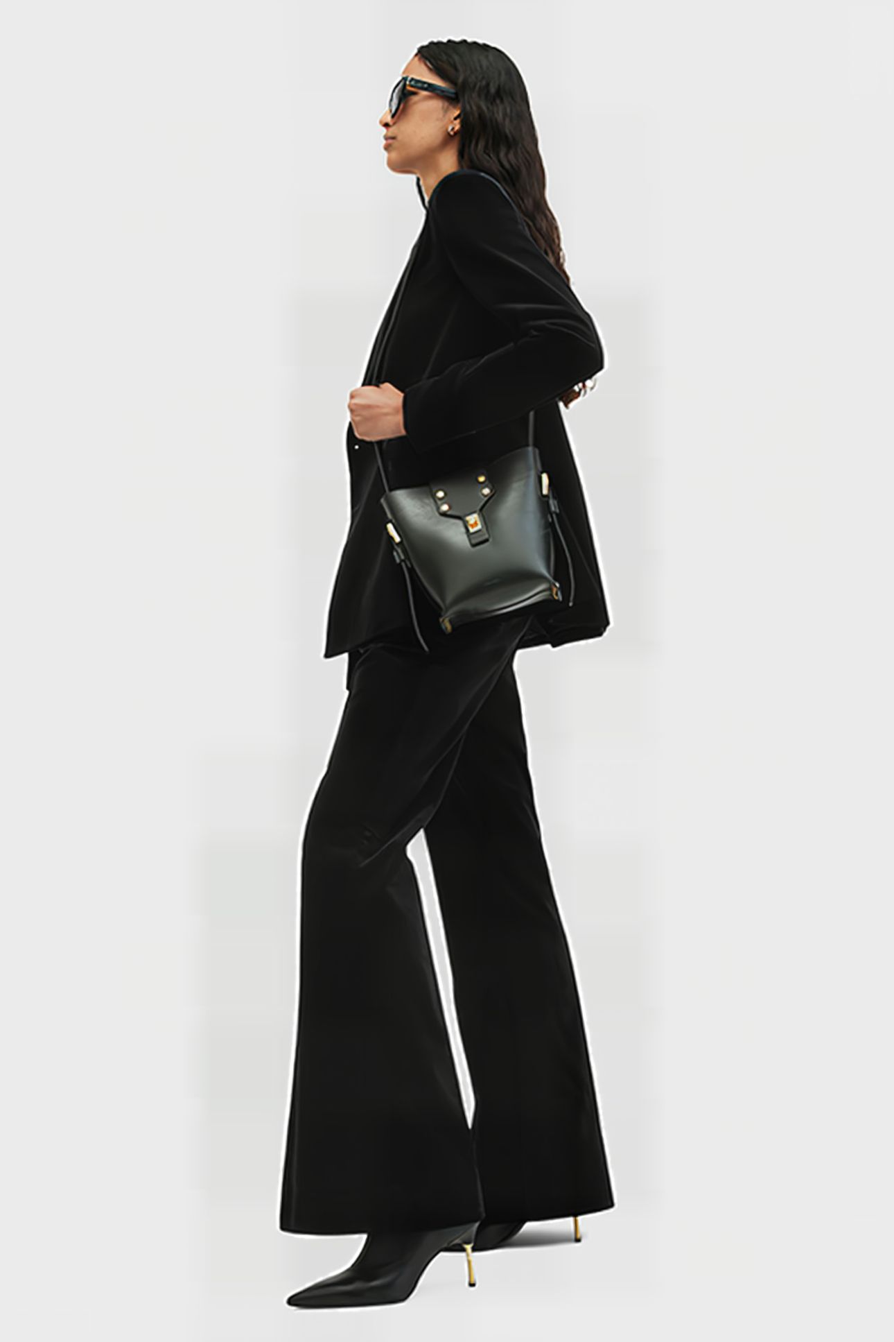 SEVENH CORD TROUSER BLACK 6