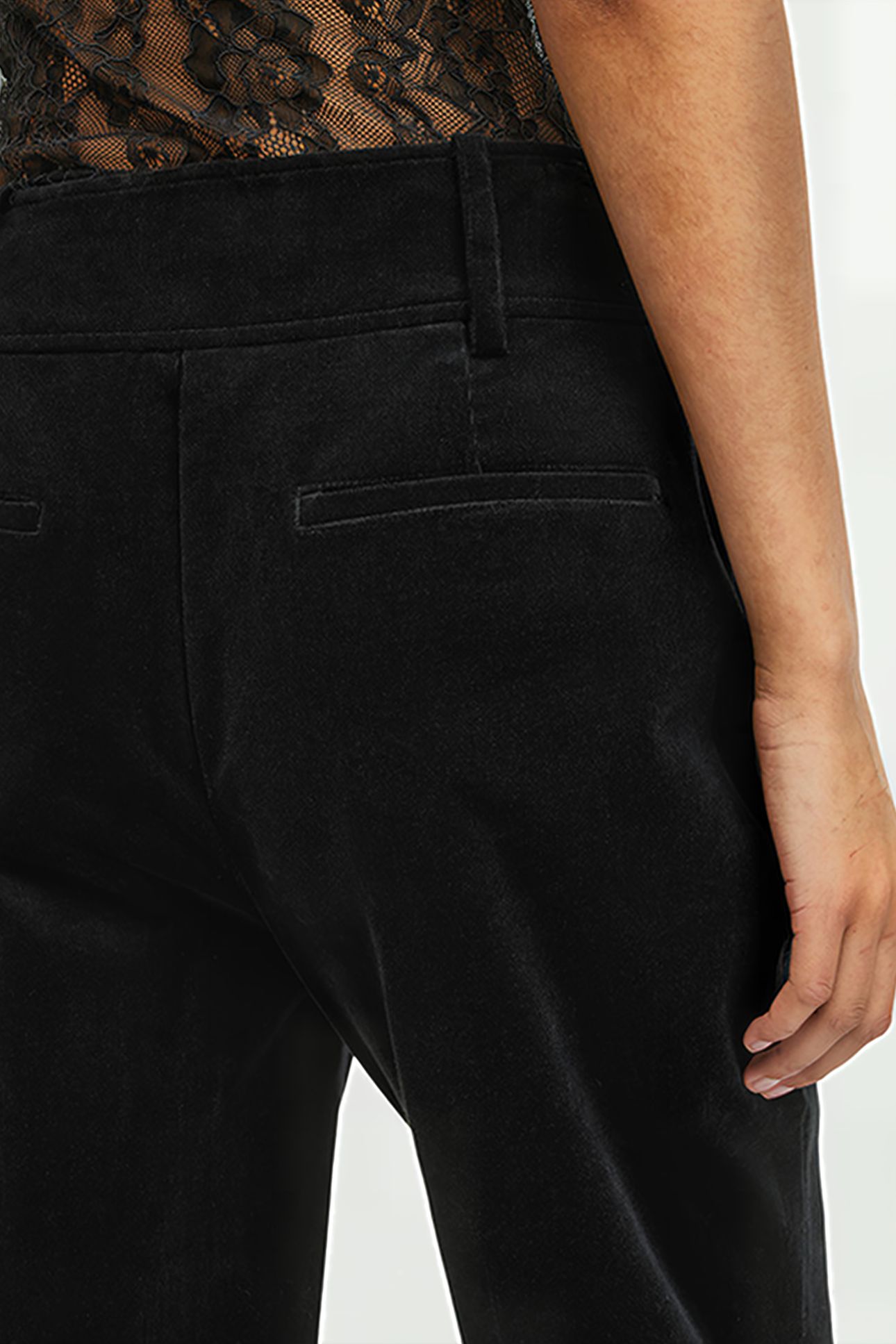 SEVENH CORD TROUSER BLACK 8