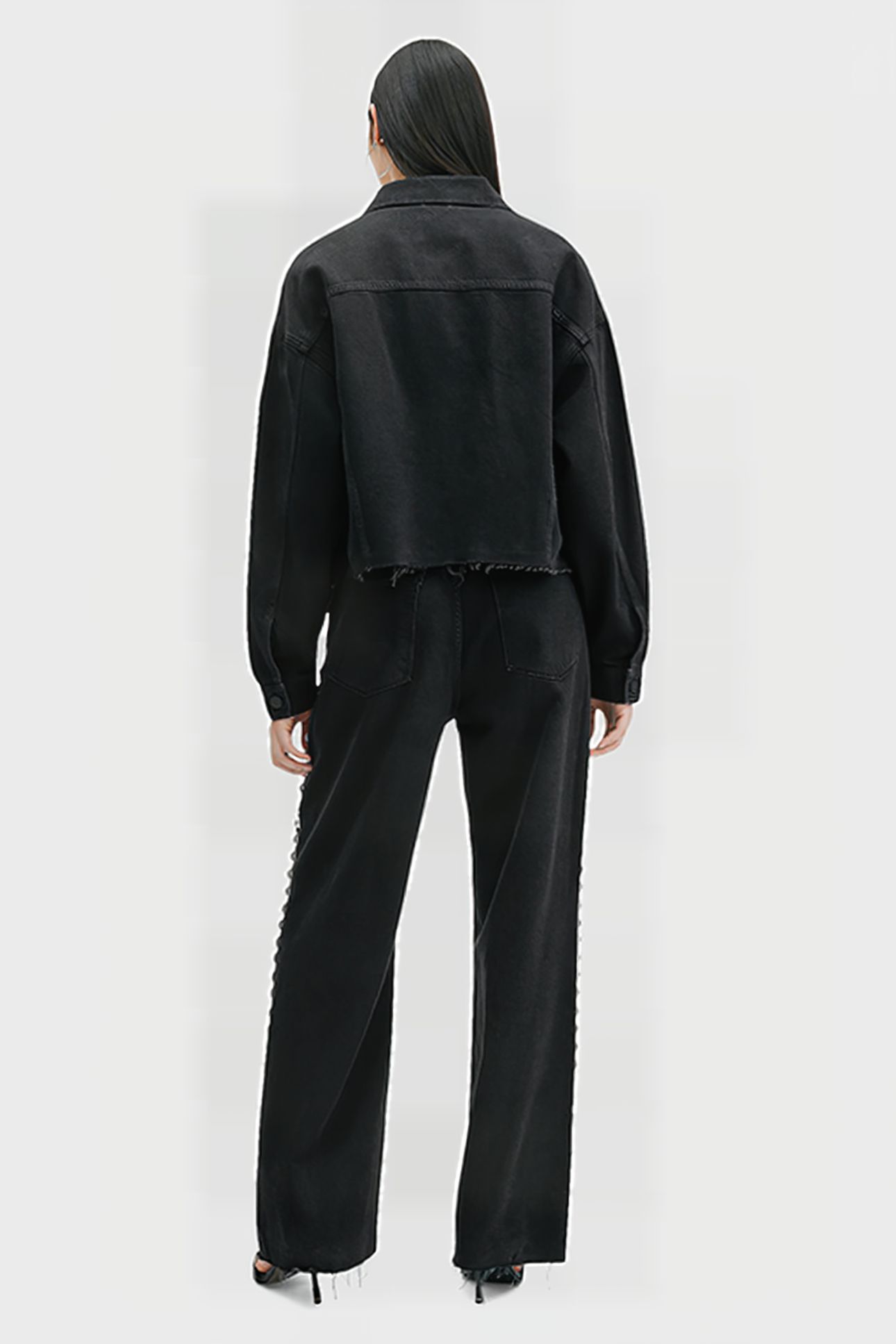 BLAKE STUD JEAN BLACK 4