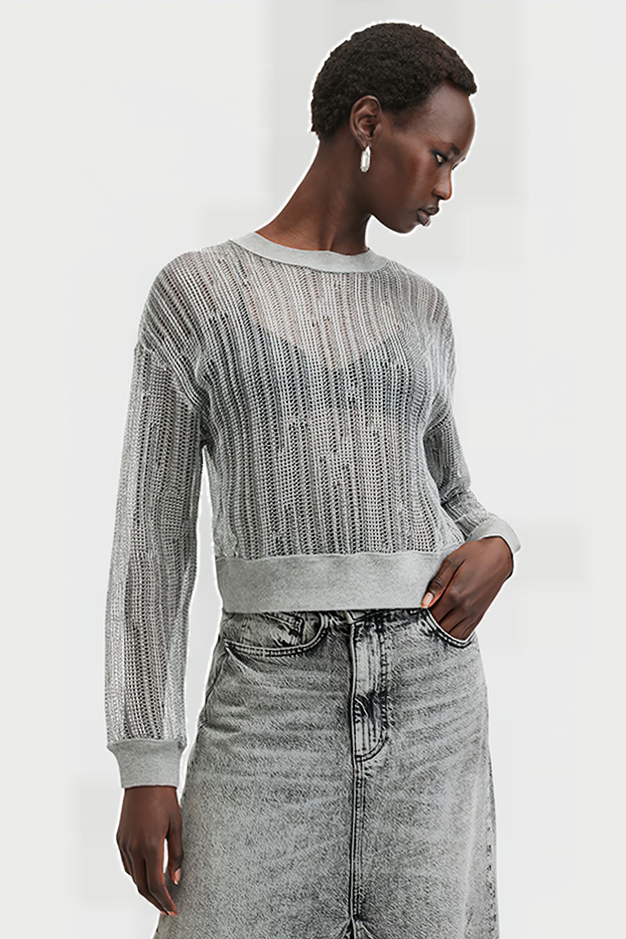 GIANA LS SWEAT SILVER 6