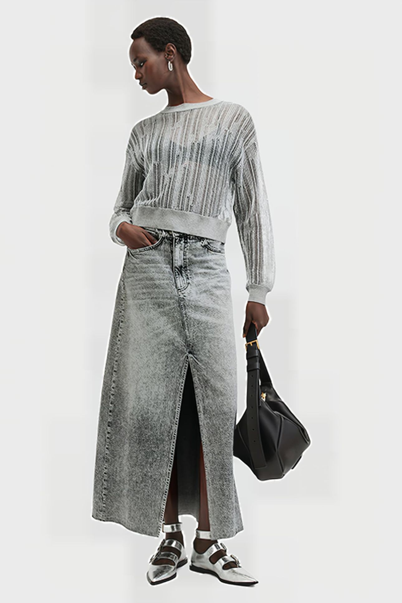 GIANA LS SWEAT SILVER 5