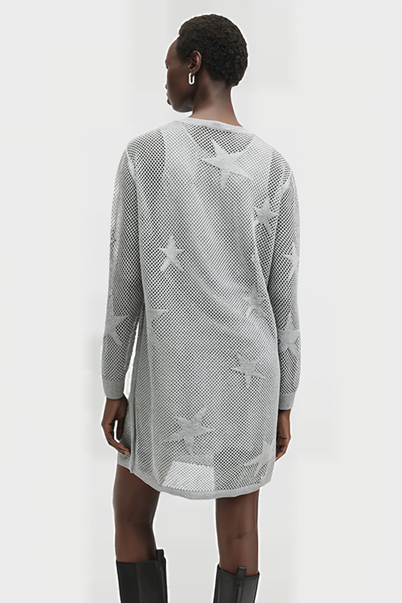 SERAPH DRESS SILVER BIRCH GREY 2