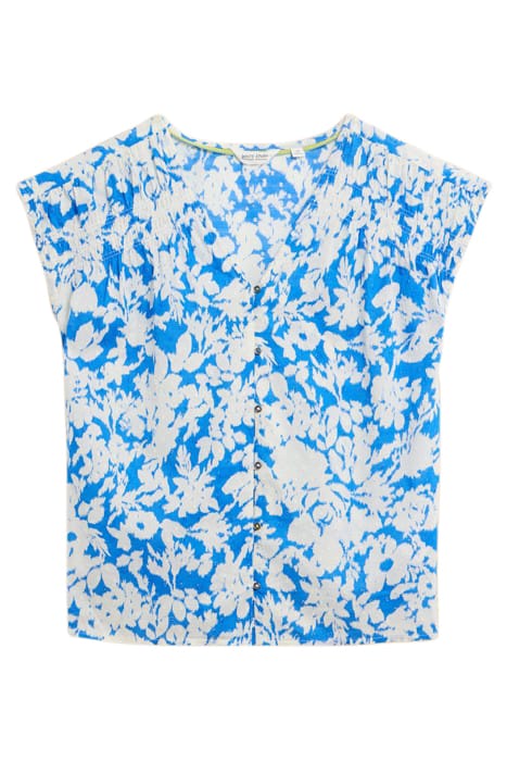 RAE COTTON VEST BLUE 3