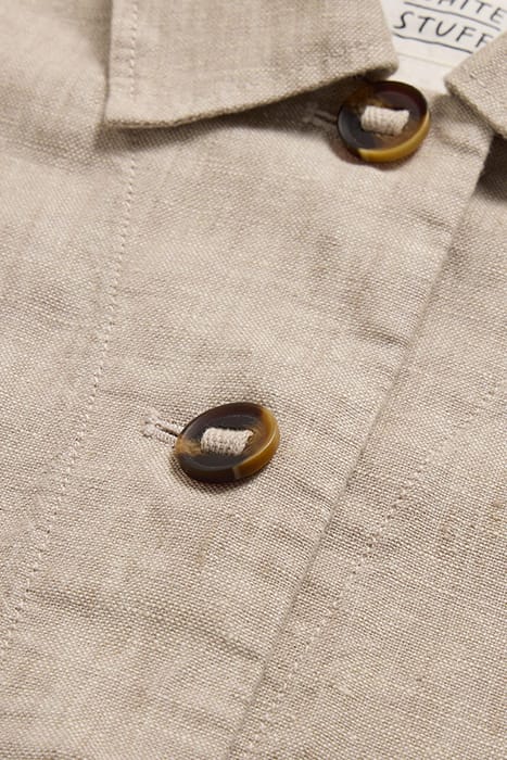 CARRIE LINEN JACKET LIGHT NATURAL 3