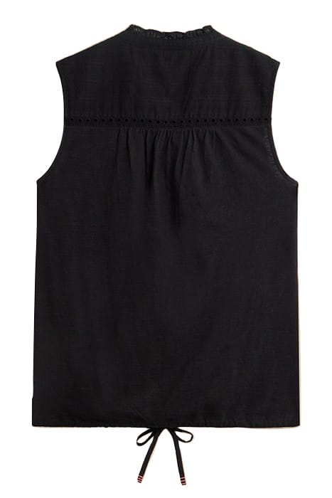 ARABELLA SLEEVELE SHIRT PURE BLACK 2