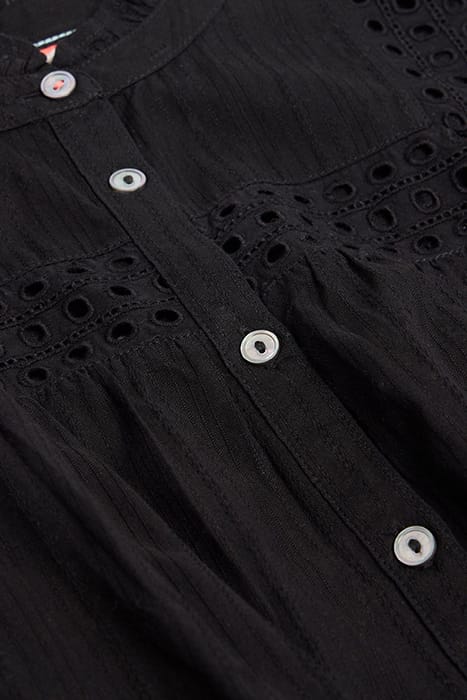 ARABELLA SLEEVELE SHIRT PURE BLACK 3