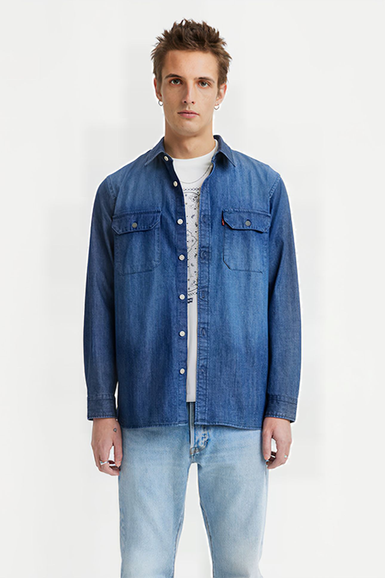 JACKSON CASUAL SHIRT BLUE 1