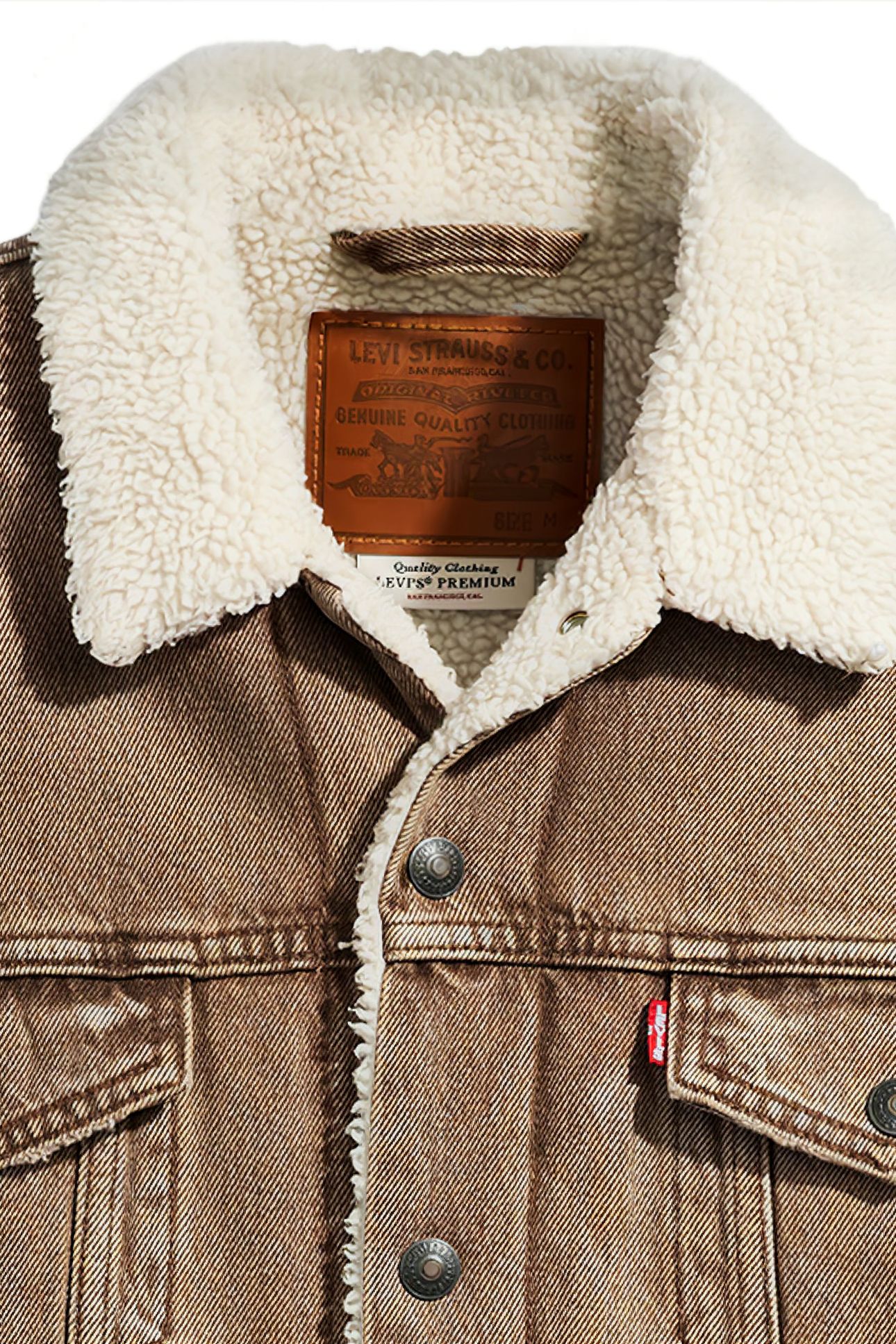 TYPE DENIM JACKET BROWN 6
