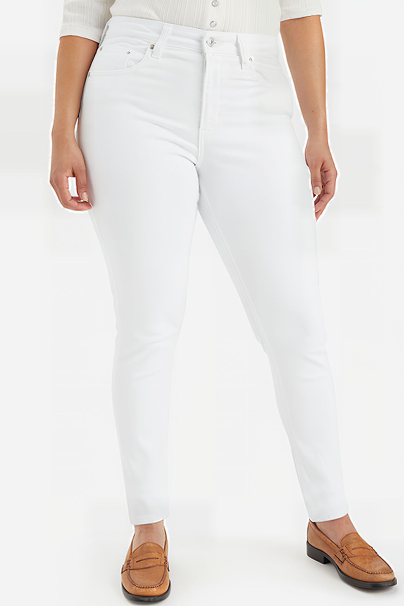 721 SKINNY JEANS WHITE 1