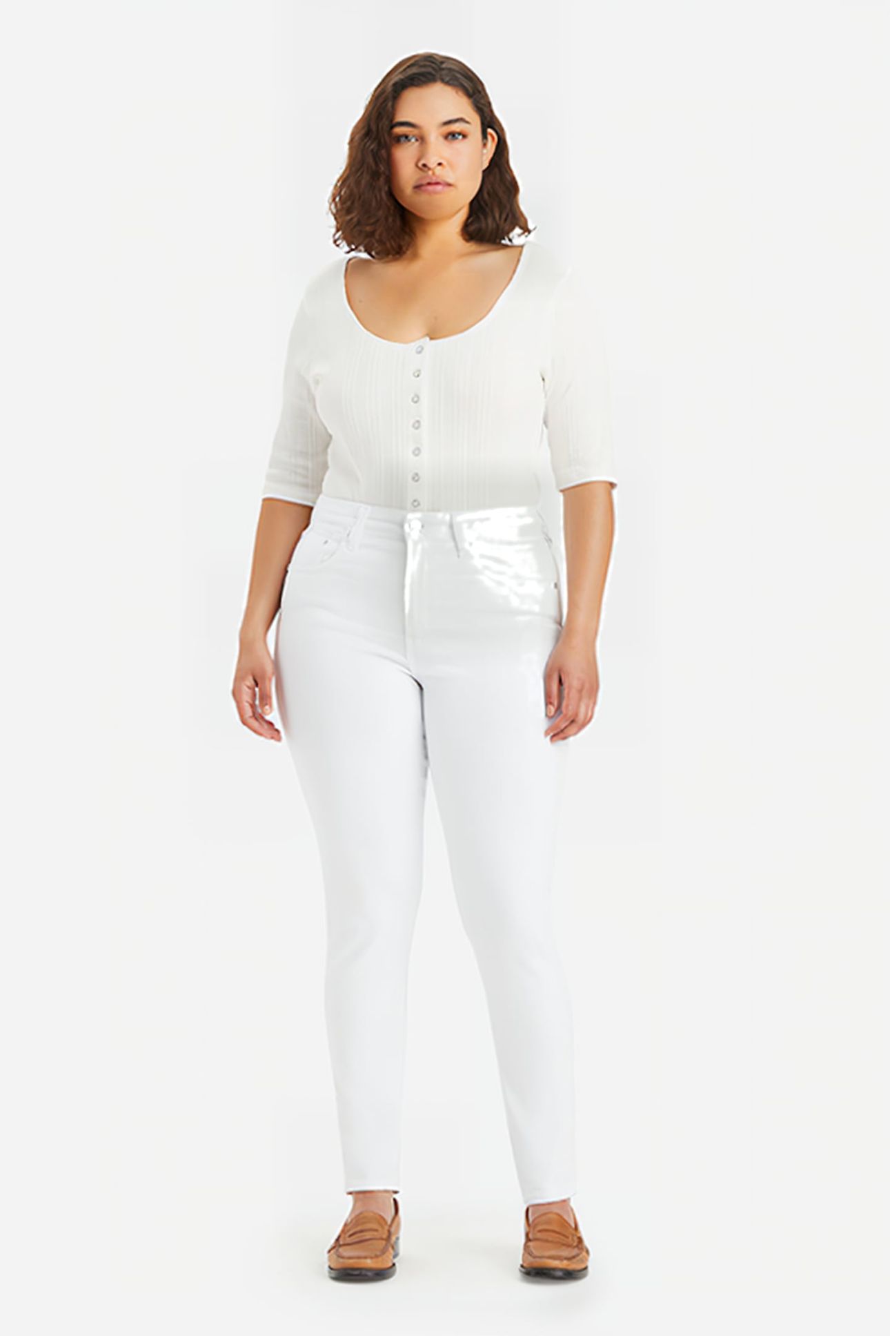 721 SKINNY JEANS WHITE 2