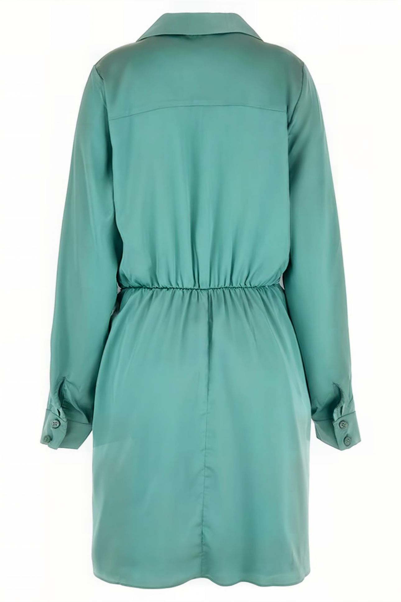 GUESS ECO ES LS ALYA DRESS VITAL GREEN 4