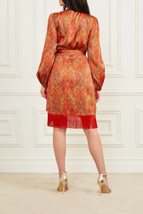 MARCIANO BY GUESS MORRIS DRESS PAISLEY PRINT 3