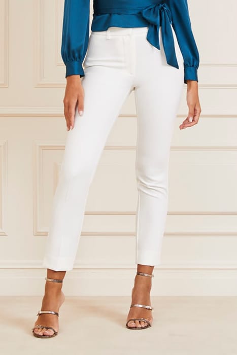 MARCIANO BY GUESS SHELLY PANT NEW PALE STRAIGHT PEARL 1