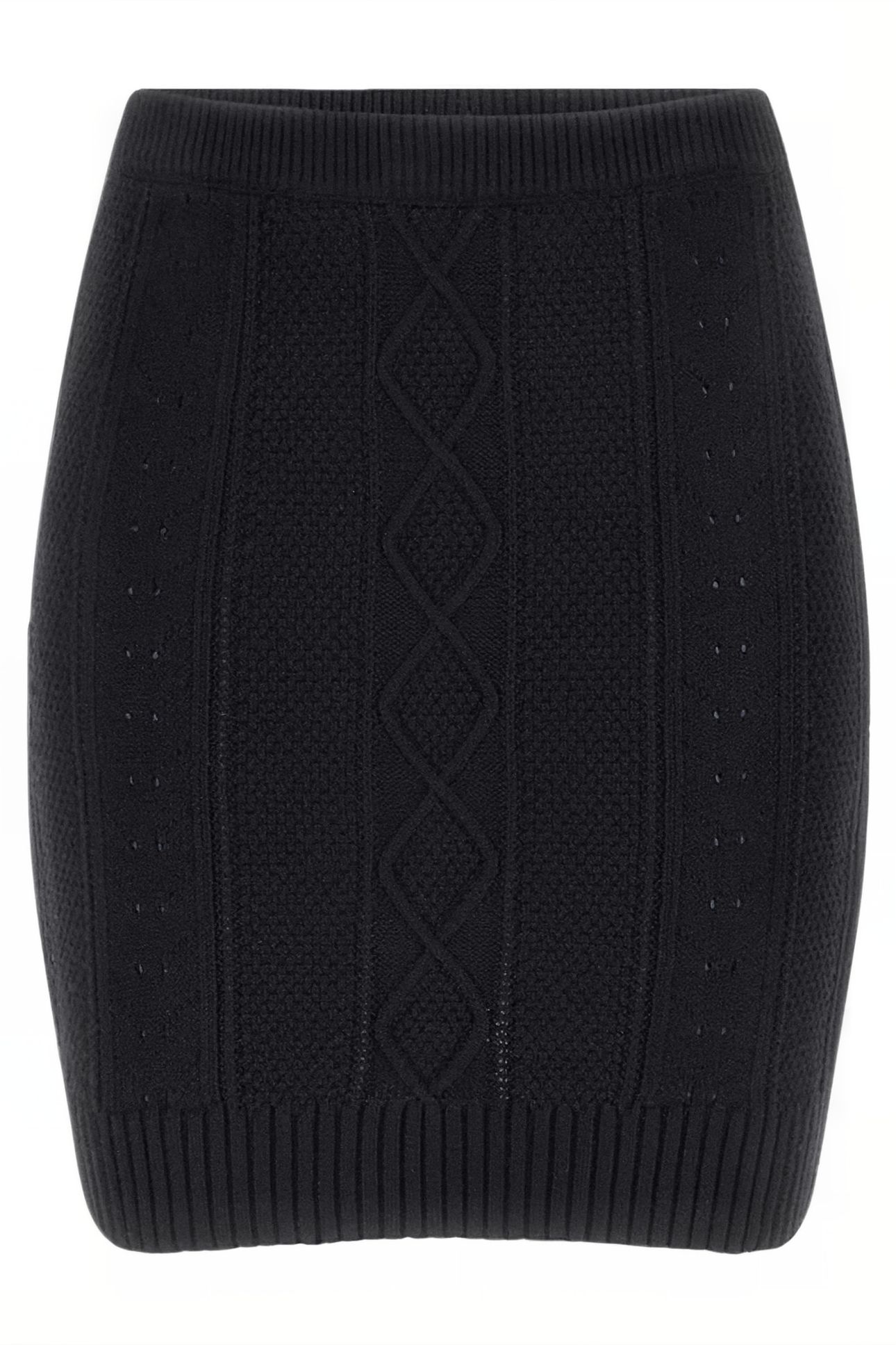 GUESS ECO BRIELLE SKIRT SWTR JET BLACK A996 4
