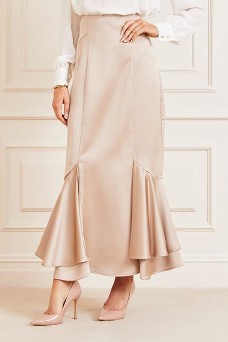 MARCIANO BY GUESS GABRIELLE SKIRT FAWN TAUPE 1
