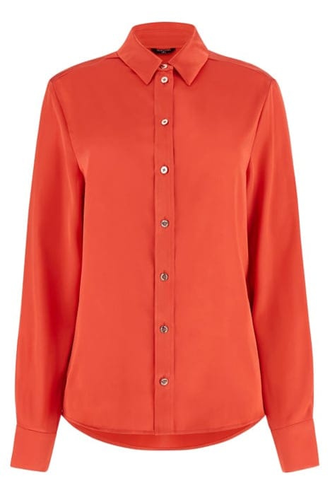 MARCIANO BY GUESS MELISSA PRINTED SHIRT CITRUS BUTTON-DOWN P 1