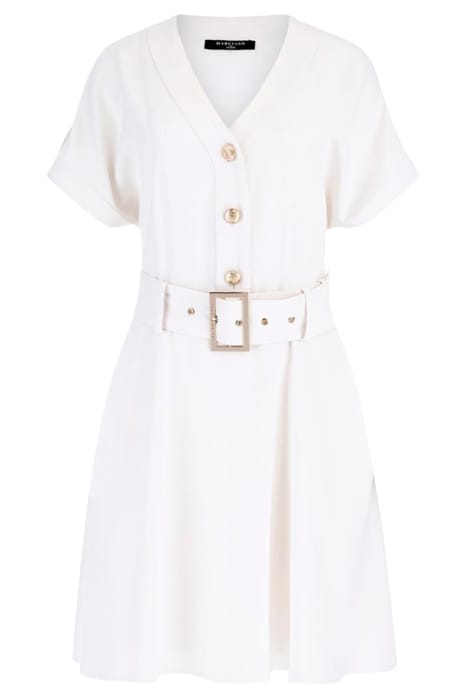 MARCIANO BY GUESS DIANE DRESS PALE PEARL 4