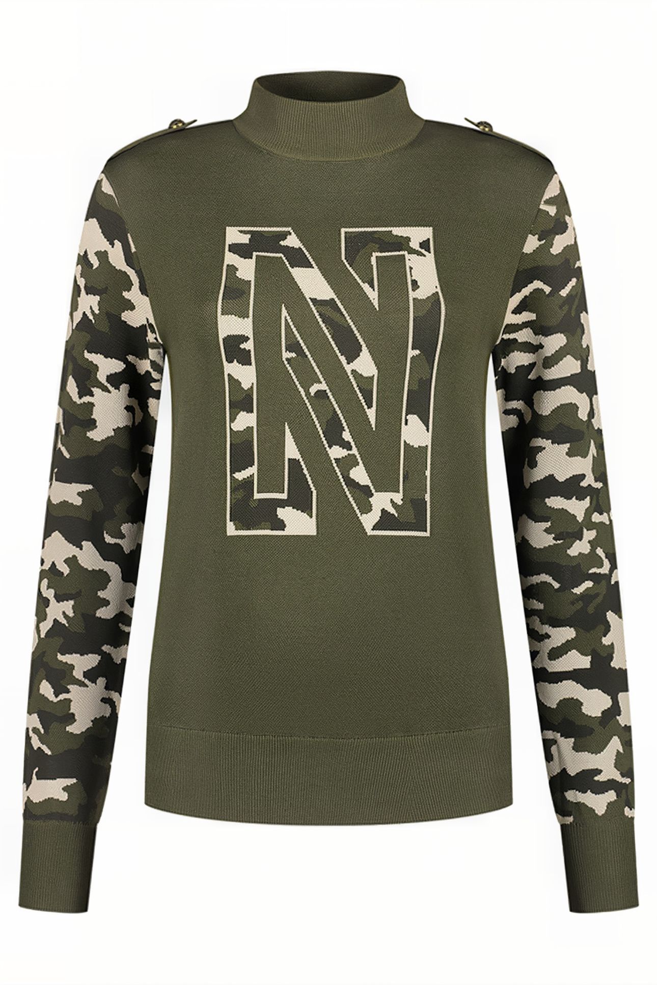 AGRETA PULL COMBAT GREEN 1