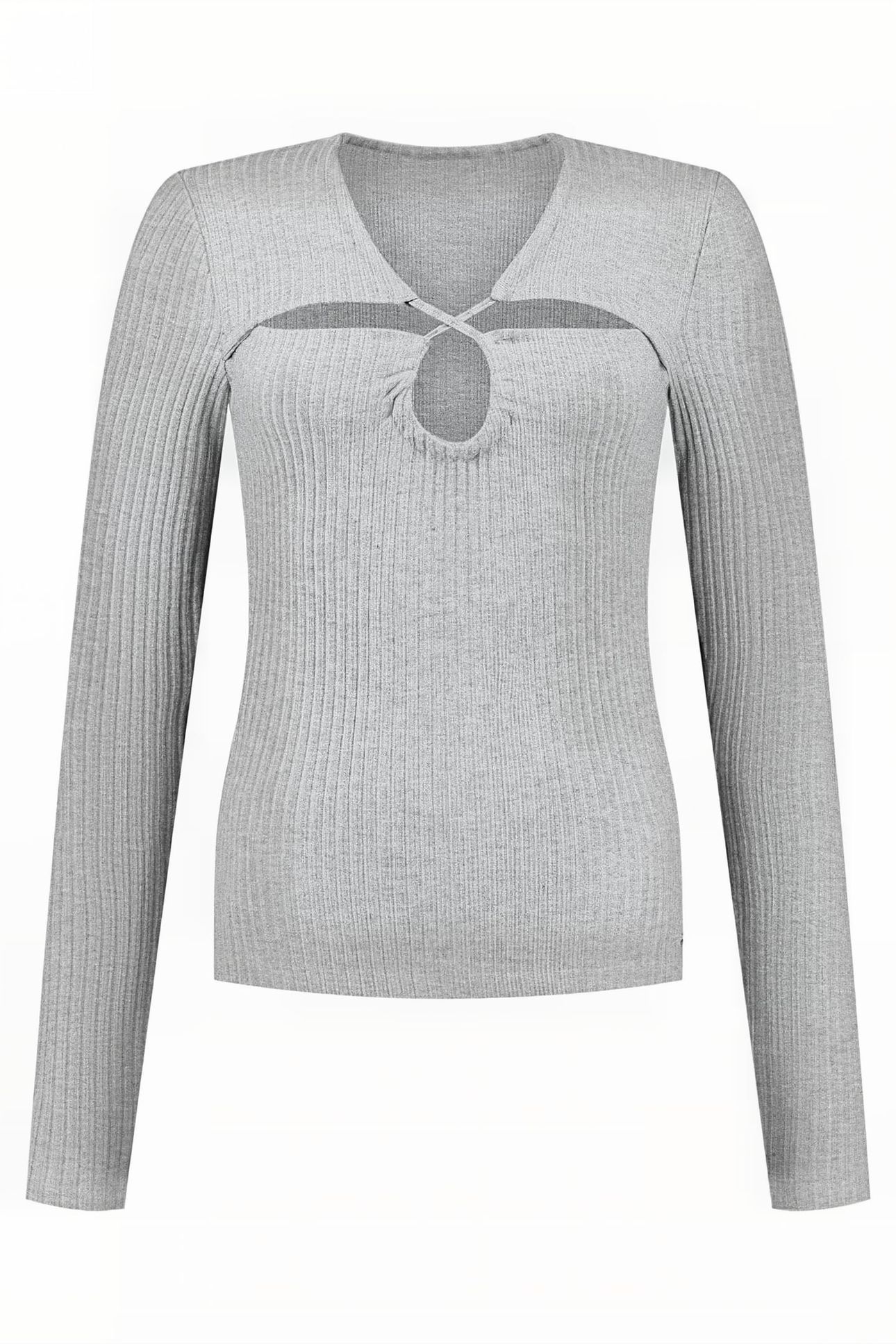 ALEXANDRIA TOP MID GREY MELANGE 1